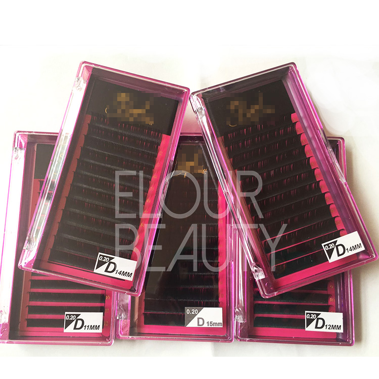 Premium quality mink eyelash extension Korea eyelash EJ85